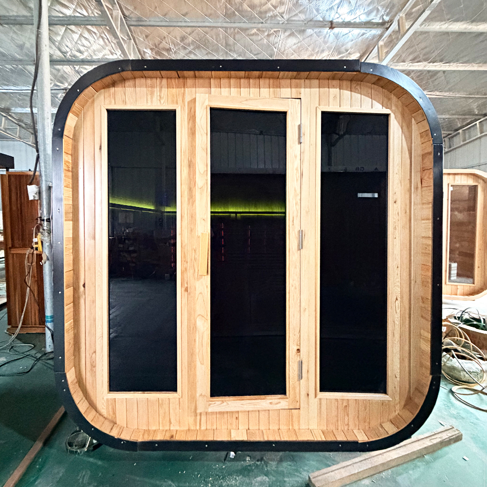 WiFi-Controlled Modular Outdoor Sauna Cabin product image