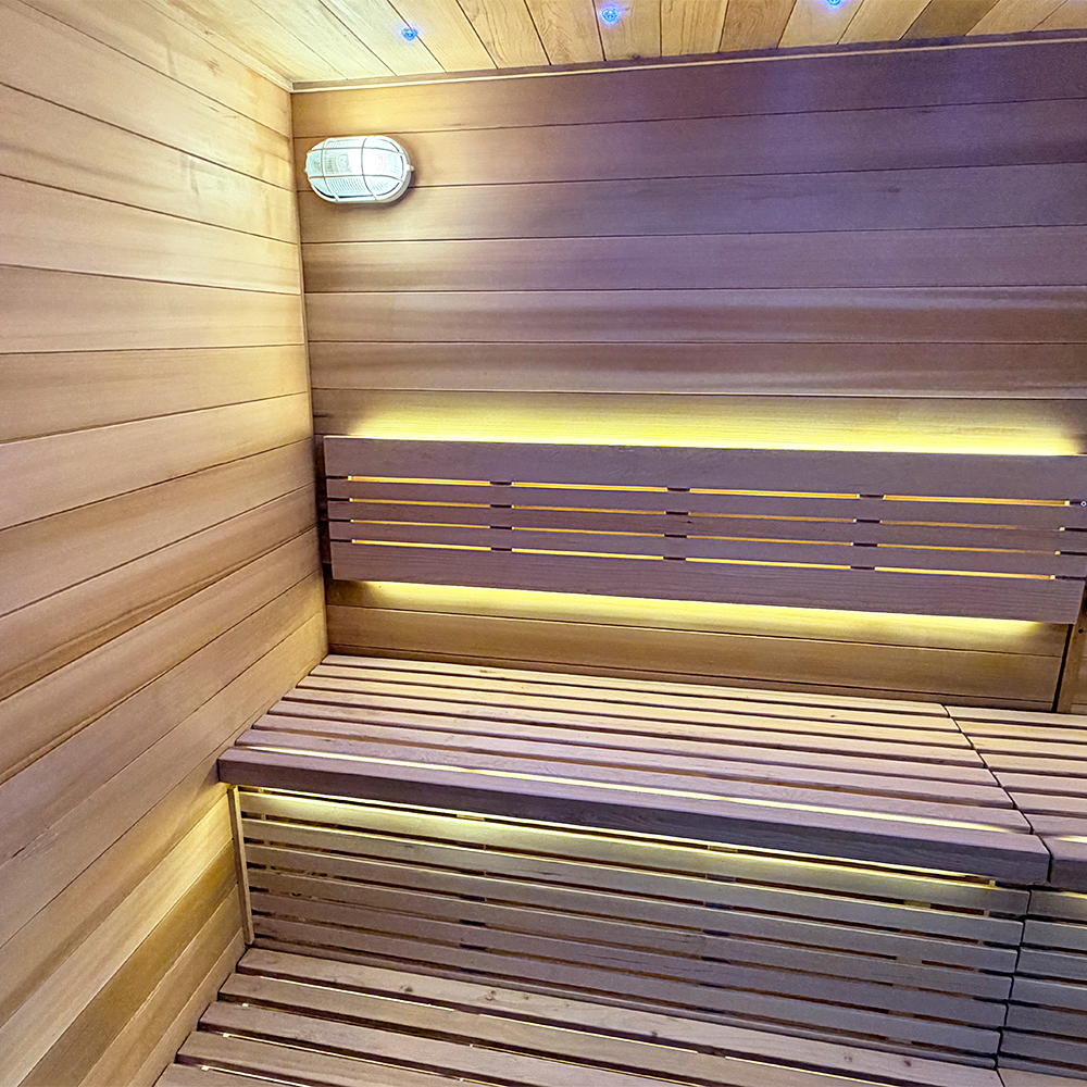 WiFi-Controlled Modular Outdoor Sauna Cabin CSA-766 reference view 4