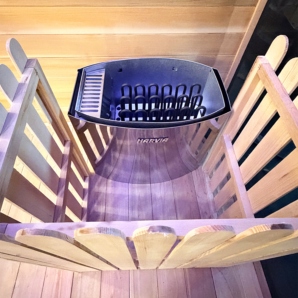 WiFi-Controlled Modular Outdoor Sauna Cabin CSA-766 reference view 6