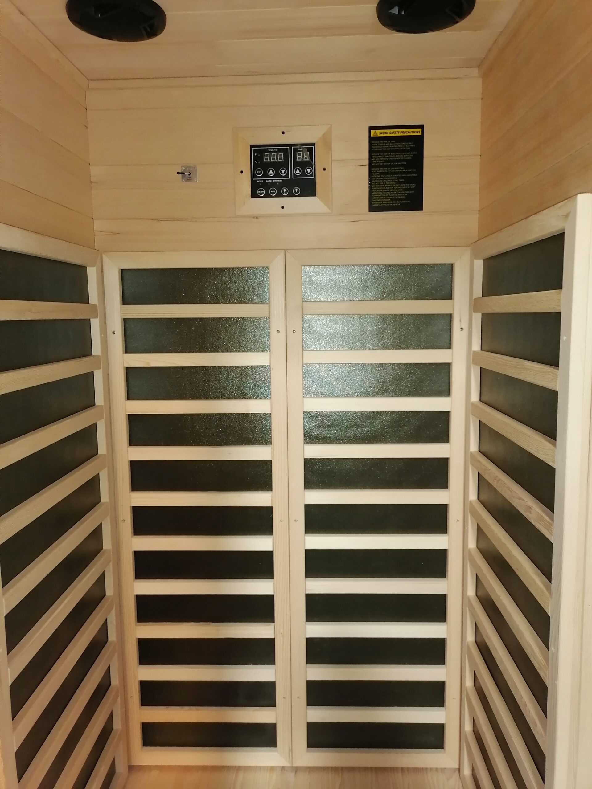 Extendable Two-Person Indoor Infrared Sauna CSA-767 reference view 4