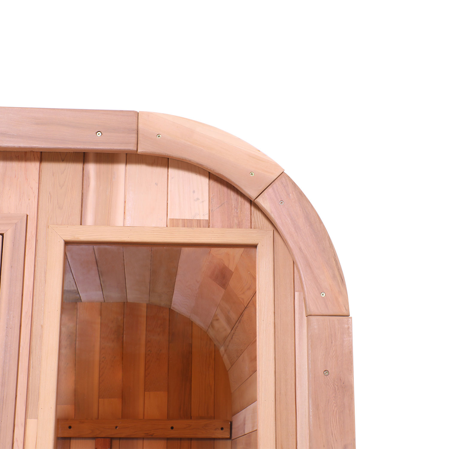 Rounded-Corner Panoramic Outdoor Sauna Pod CSA-769 reference view 6
