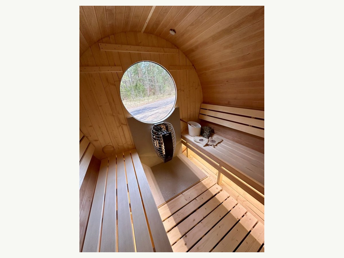 Nordic Outdoor Barrel Sauna Cabin for Garden Installations CSA-78 additional product view