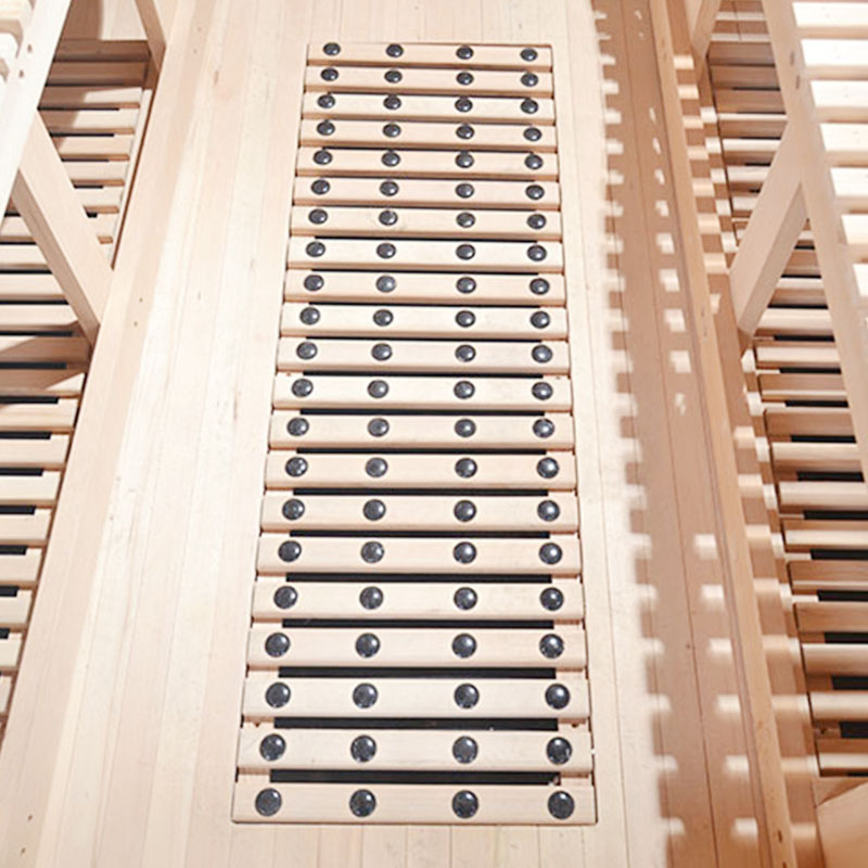 Round-Window Full-Spectrum Sauna with Dual Recliners CSA-785 reference view 5
