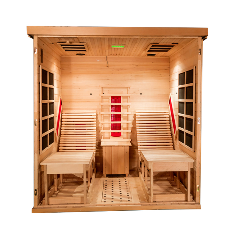 Lay-Down Low-EMF Infrared Sauna with Split Heater Zones product image