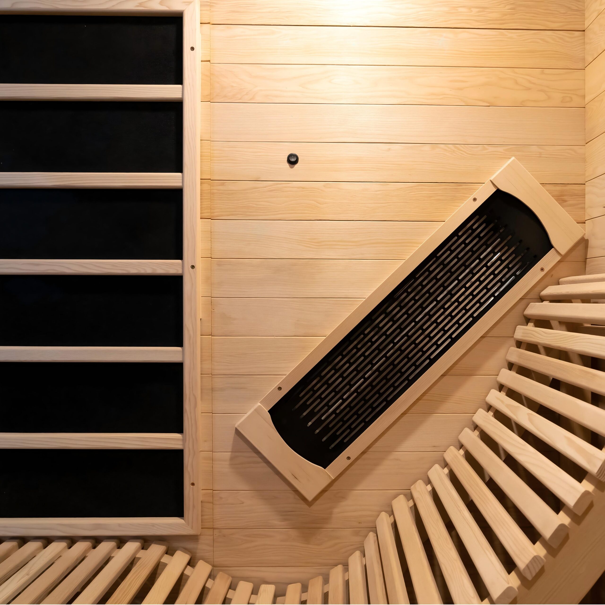 Red Cedar Infrared Sauna with Circular Side Windows CSA-793 reference view 5