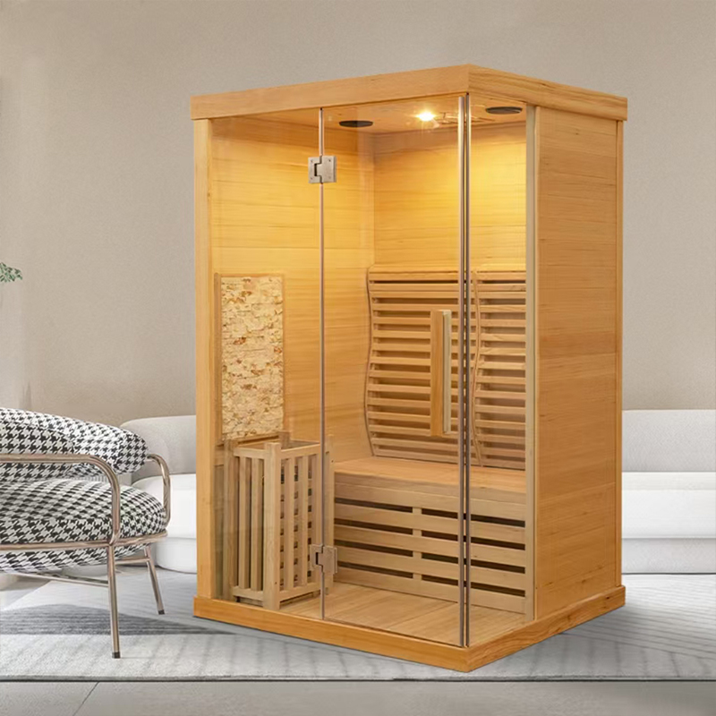 Single-Person Indoor Steam Sauna with Stone Heater Guard CSA-799 reference view 4