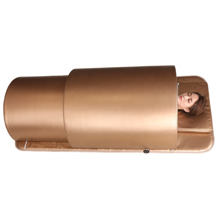 Bronze Full-Body Infrared Sauna Dome with Sliding Shell product image