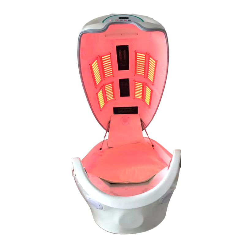 Red-Light Therapy Sauna Capsule with Clamshell Canopy product image