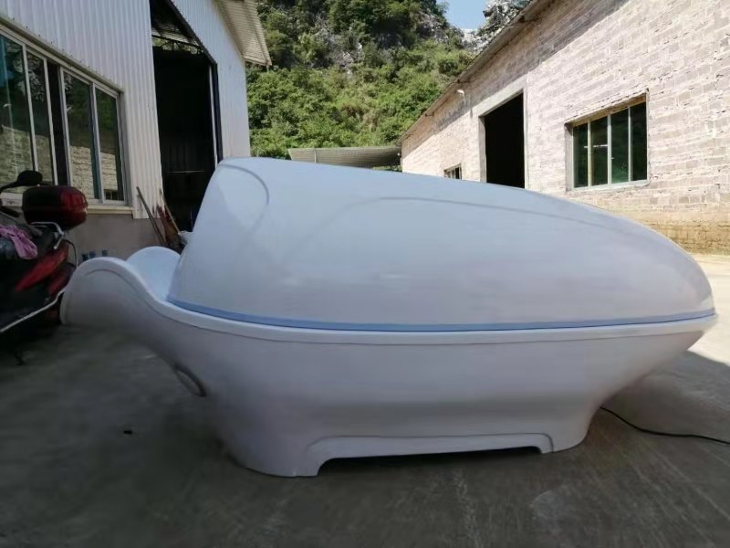Red-Light Therapy Sauna Capsule with Clamshell Canopy CSA-812 reference view 5
