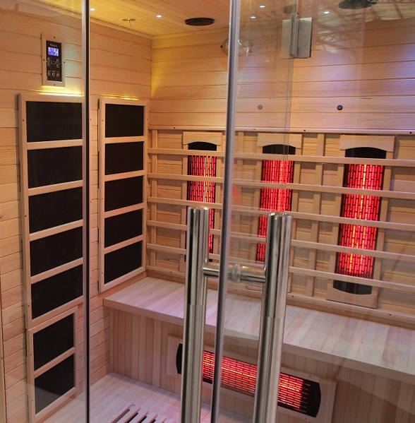 Three-Zone Full-Spectrum Infrared Sauna for 3-4 People CSA-826 reference view 6