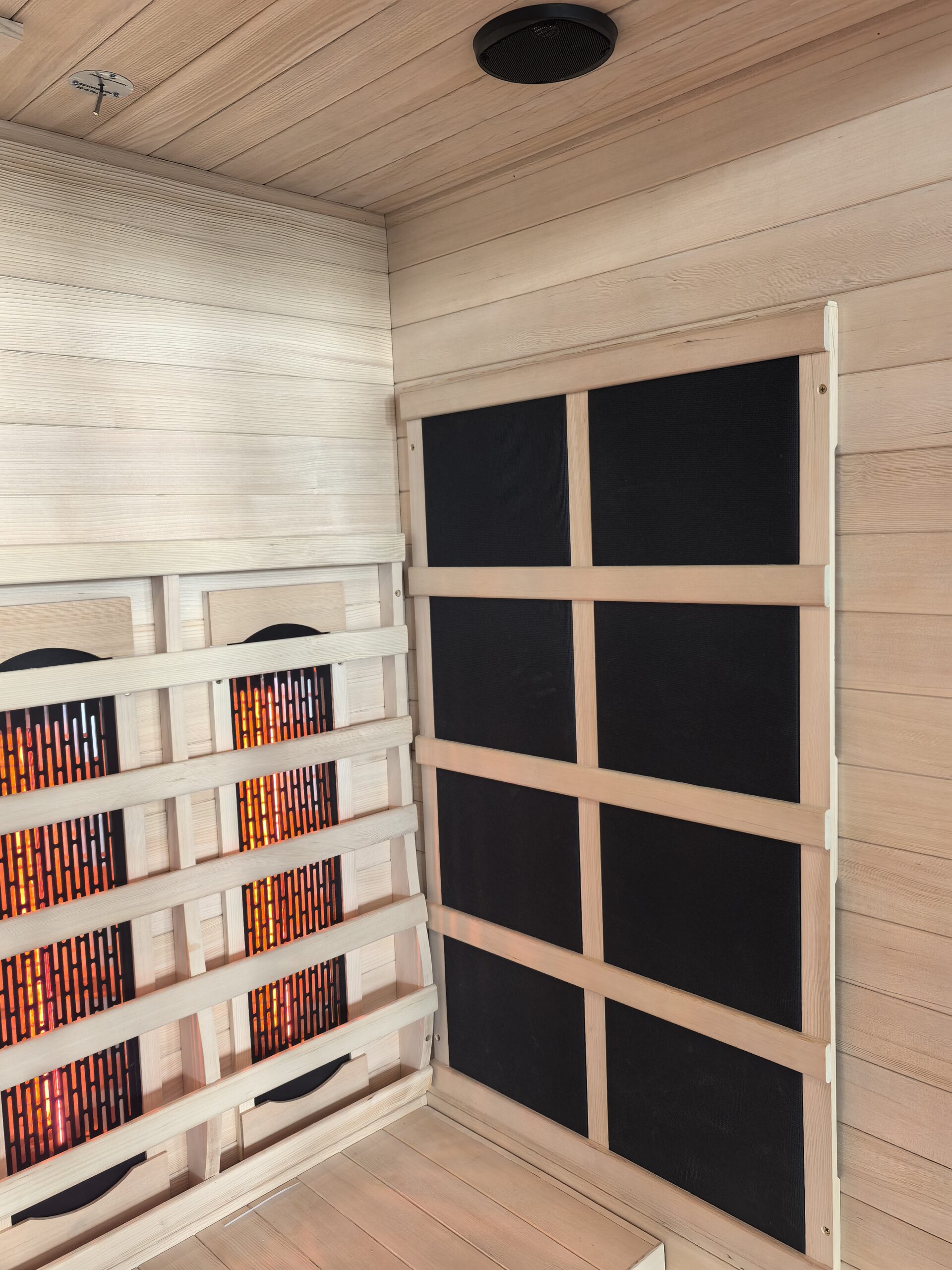 Two-Person Infrared Sauna with Twin Back Emitters and Carbon Walls CSA-837 reference view 6