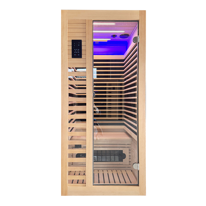 One-Person Full-Spectrum Sauna with External Touchscreen CSA-838 reference view 2