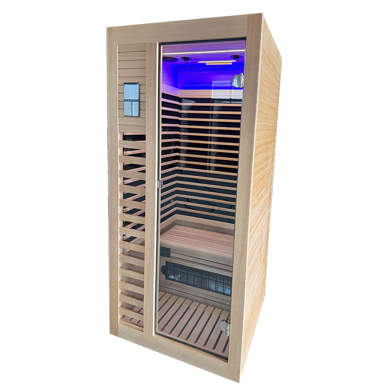 One-Person Full-Spectrum Sauna with External Touchscreen CSA-838 reference view 3