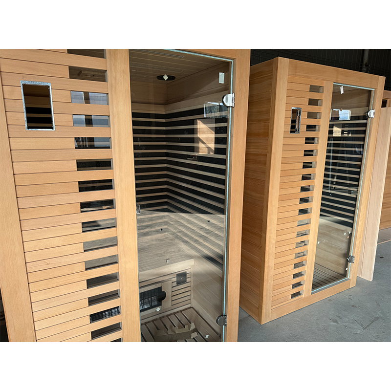 One-Person Full-Spectrum Sauna with External Touchscreen CSA-838 reference view 5