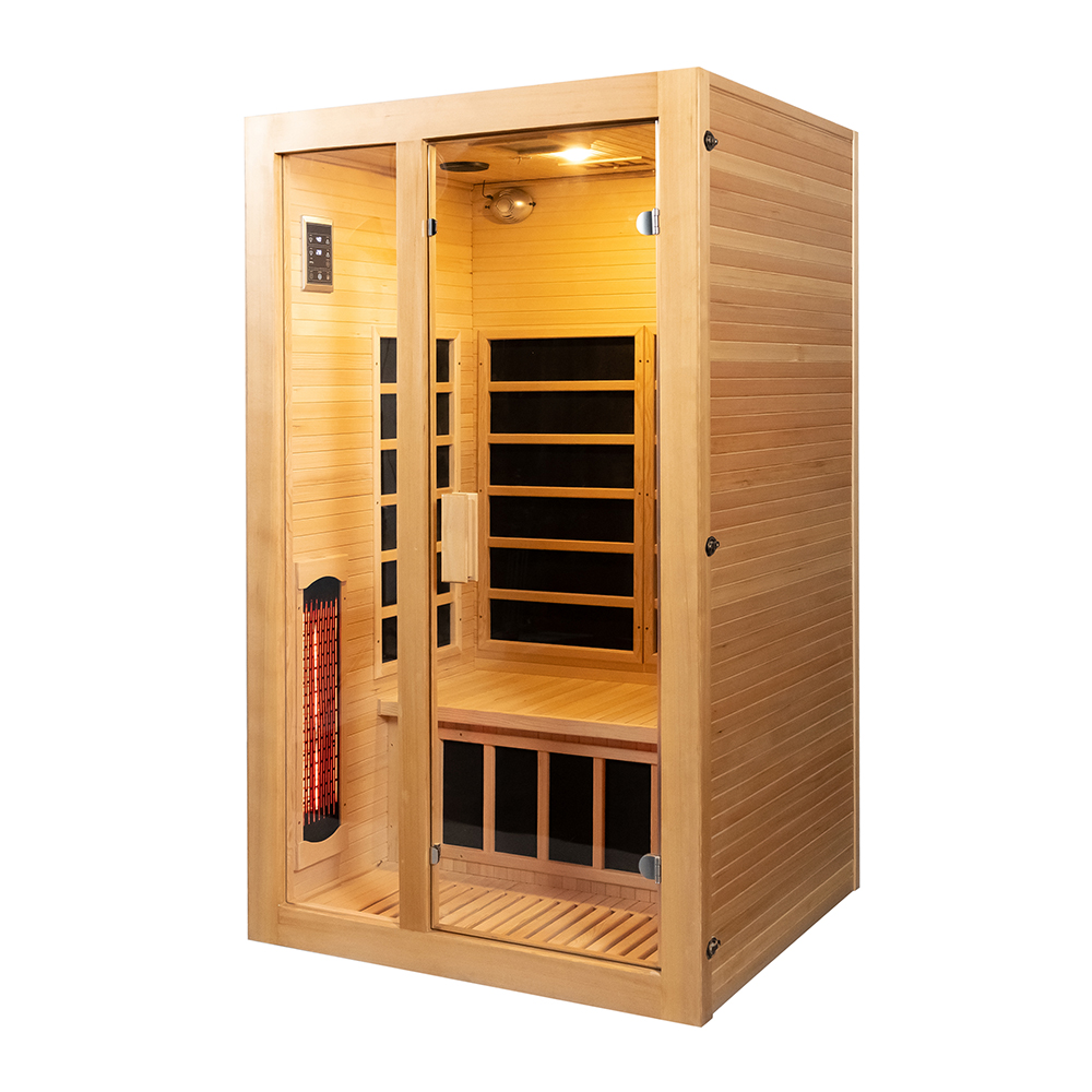 Two-Person Full-Spectrum Sauna with Paired Side Emitters CSA-839 reference view 2