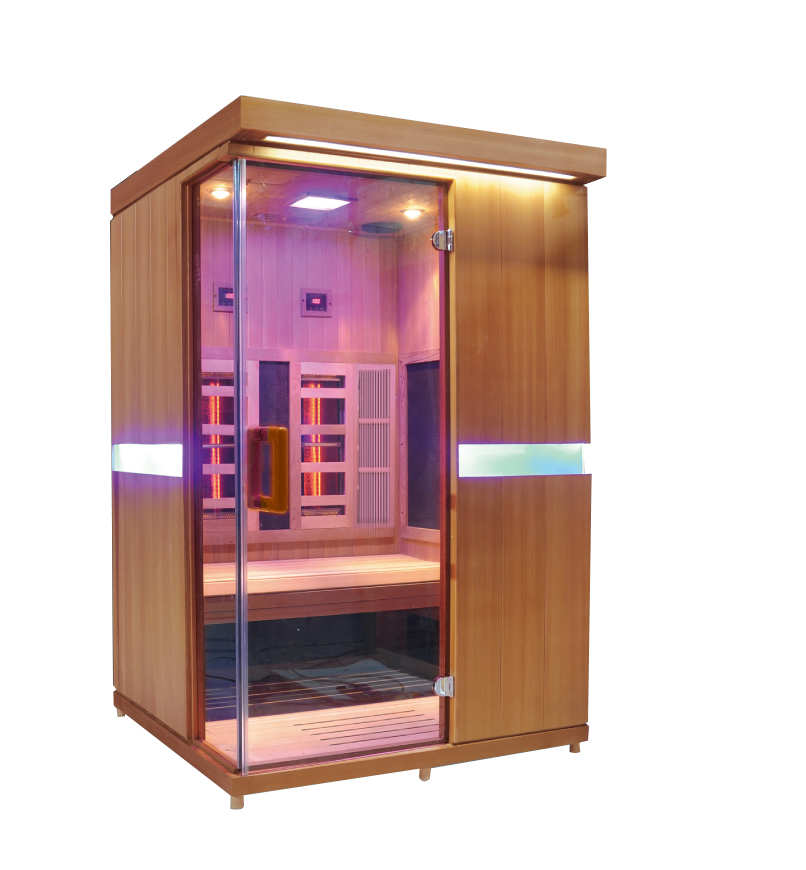 Two-Person Full-Spectrum Sauna with Horizontal Light Band product image