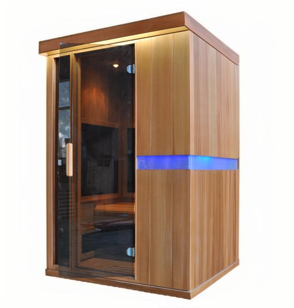 Two-Person Full-Spectrum Sauna with Horizontal Light Band CSA-850 reference view 4