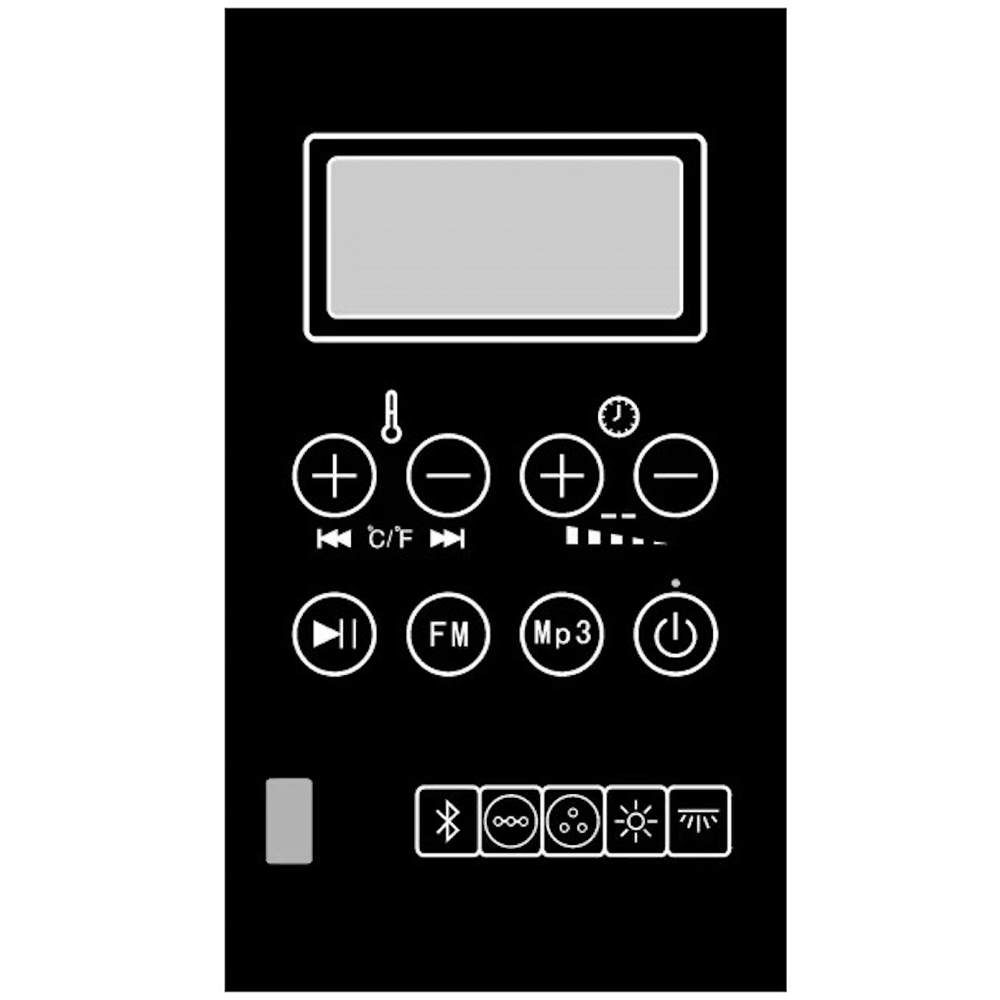 Compact Traditional Sauna with Side Heater Guard CSA-852 reference view 3