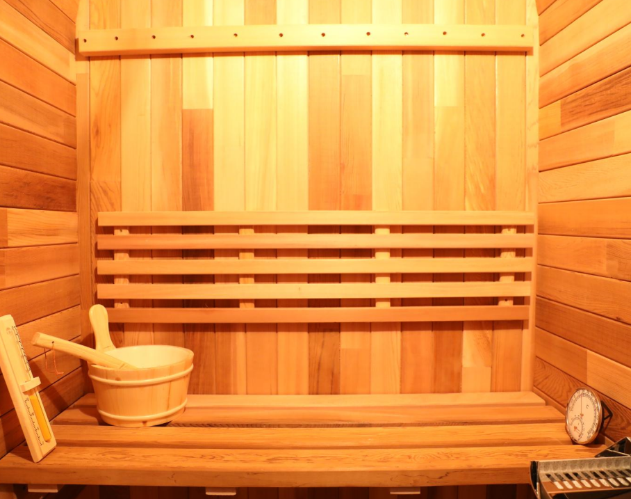 Two-Person Cedar Sauna with Rounded Glass Entry CSA-854 reference view 5