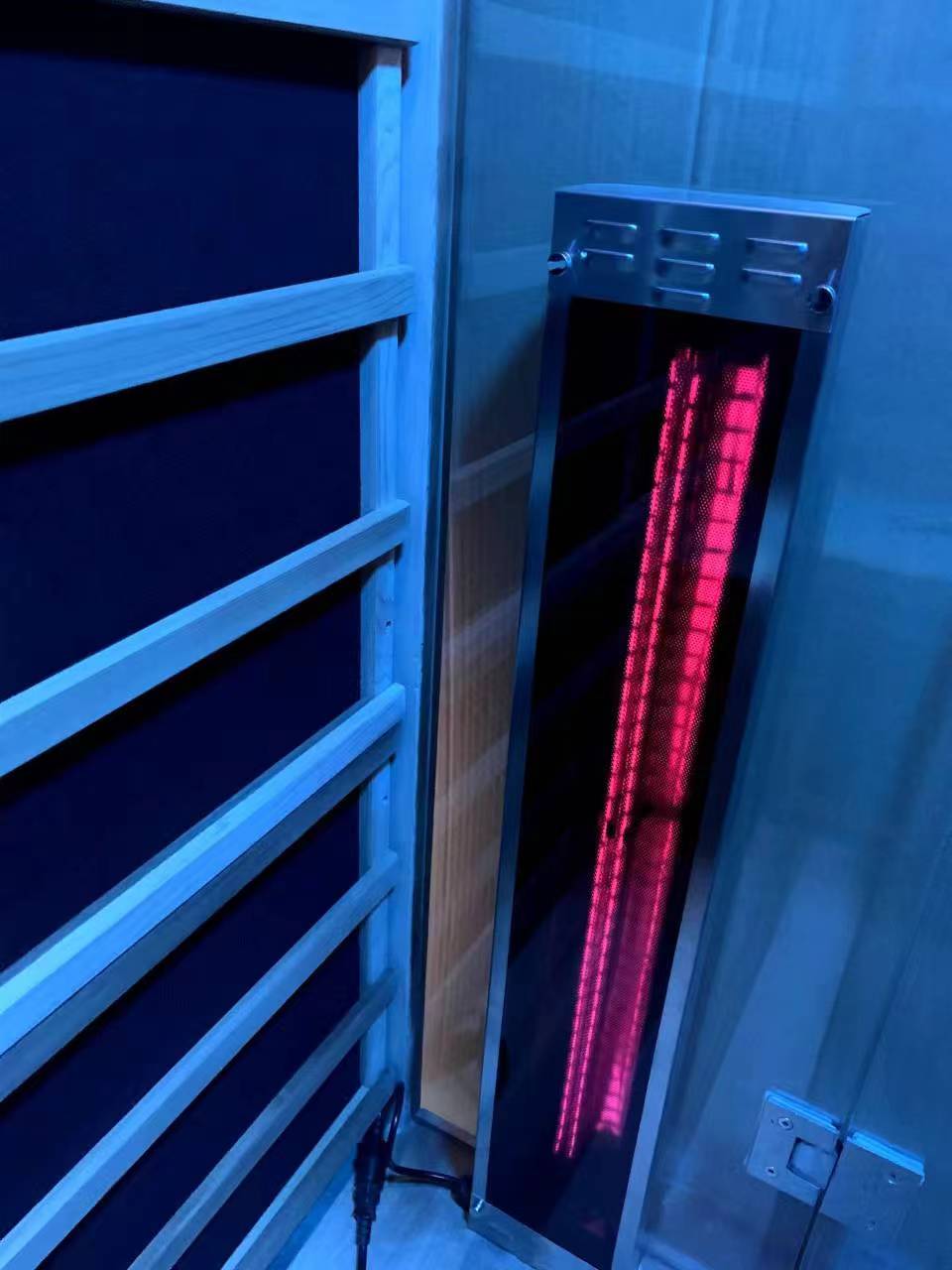 Two-Person Infrared Sauna with Glass Roof and Ceramic Emitters CSA-855 reference view 3