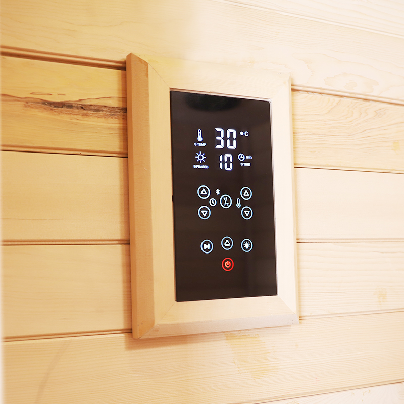 Wide Traditional Hemlock Sauna with Accessory Kit CSA-893 reference view 5