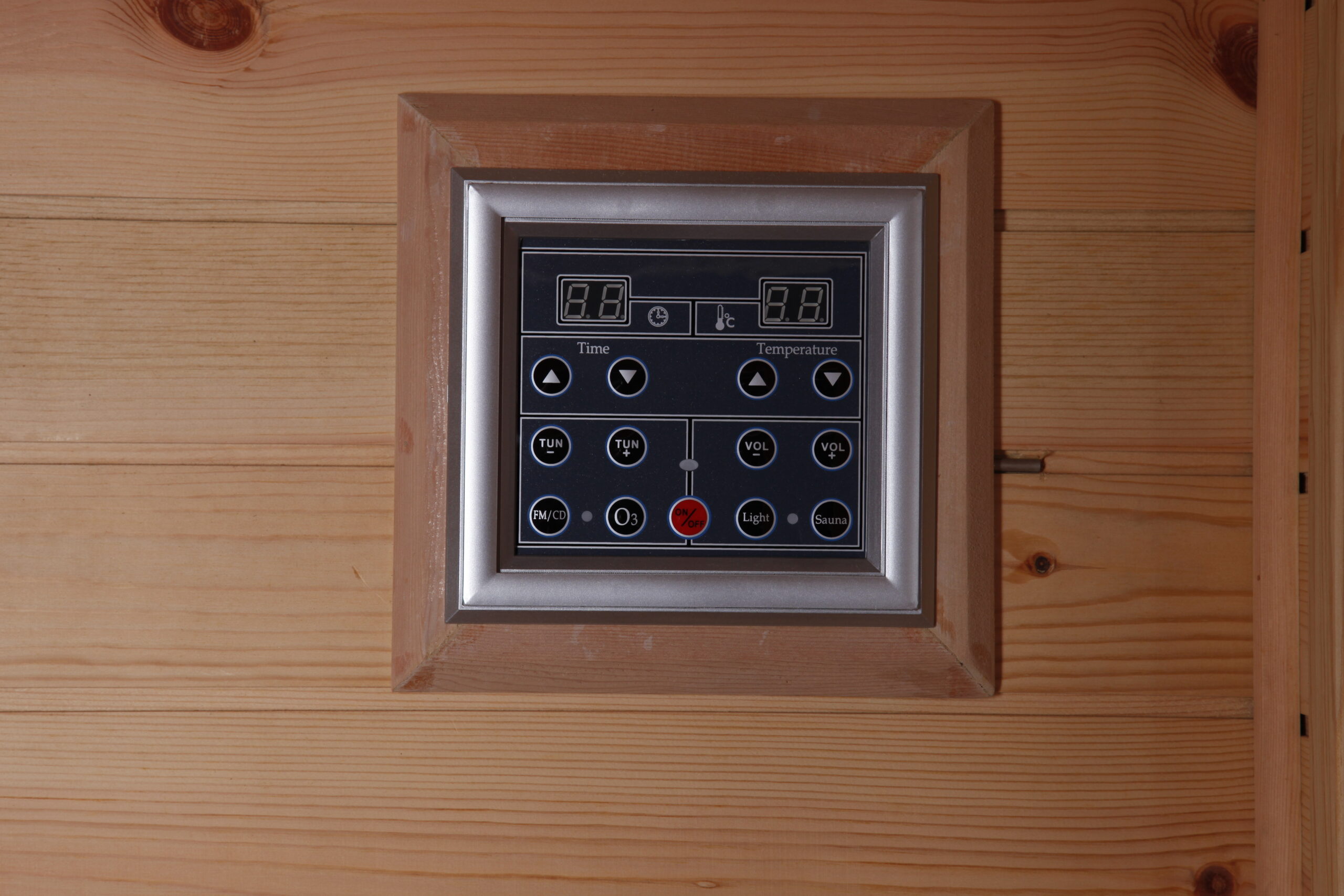 Two-Person Hemlock Infrared Sauna with Side Windows CSA-895 reference view 6