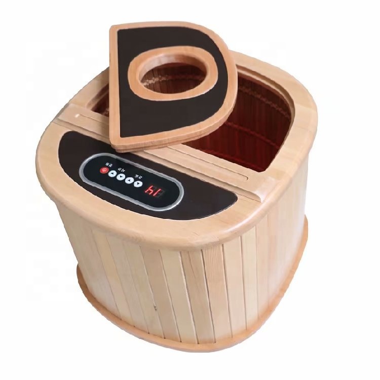 Infrared Foot Sauna Barrel with Heated Stone Top CSA-897 reference view 6