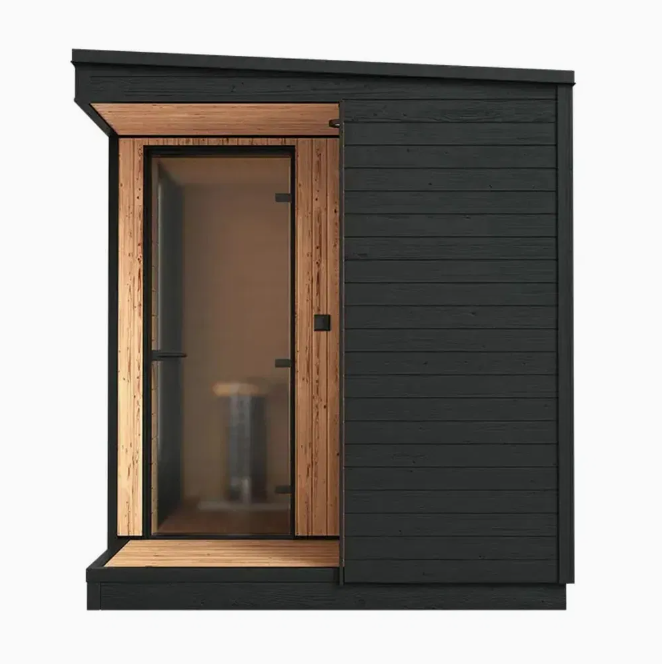 Outdoor Sauna and Shower Combination Cabin CSA-898 reference view 2
