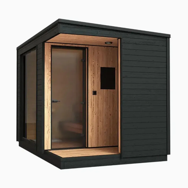 Outdoor Sauna and Shower Combination Cabin CSA-898 reference view 3