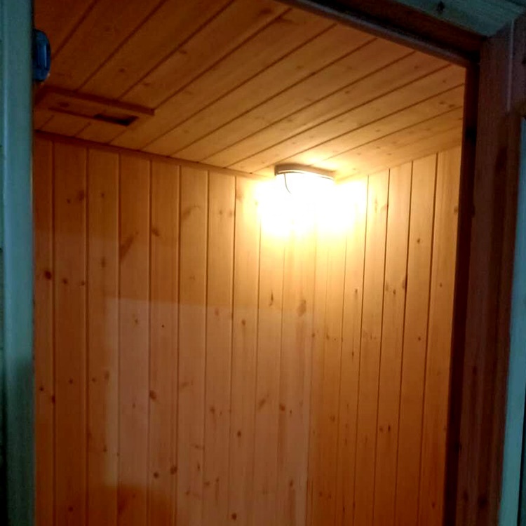 Three-Window Gable-Roof Sauna Cabin CSA-910 reference view 5
