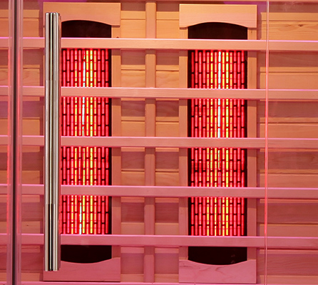 Corner Infrared Sauna with Full-Spectrum Heater Walls CSA-912 reference view 5
