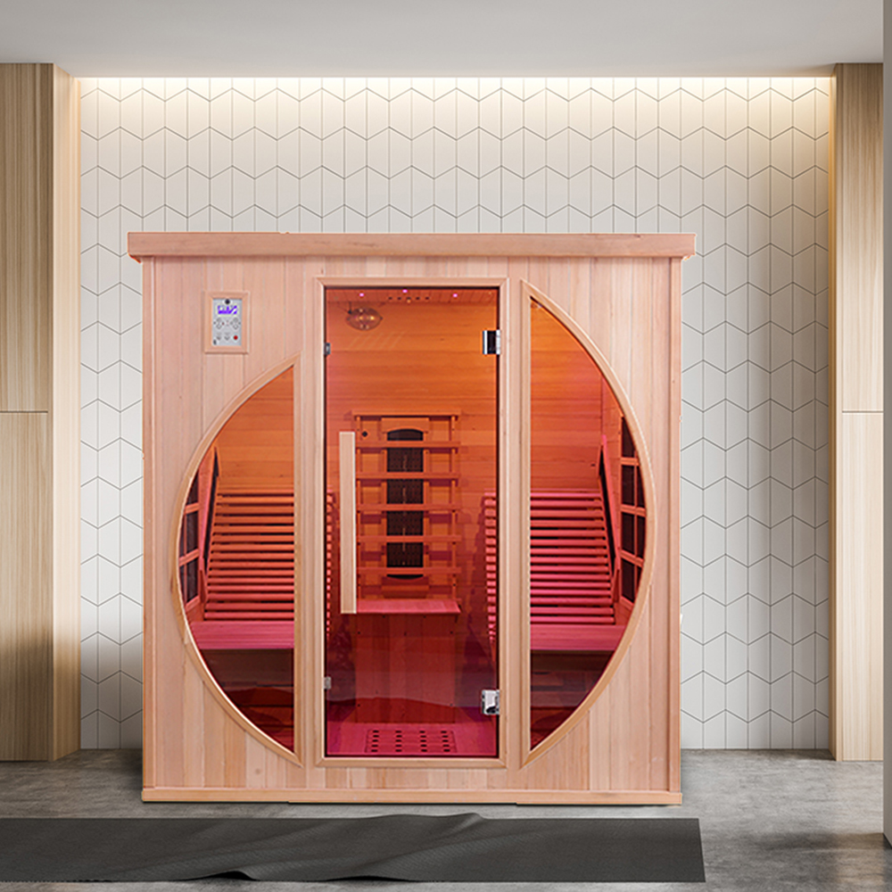 Circular-Window Indoor Infrared Sauna product image