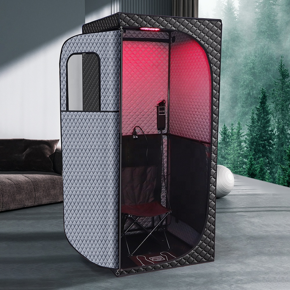 Folding Infrared Sauna Tent with Six Heating Panels product image