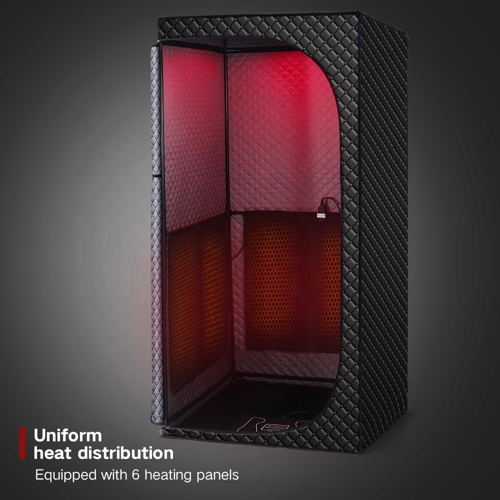 Folding Infrared Sauna Tent with Six Heating Panels CSA-917 reference view 4