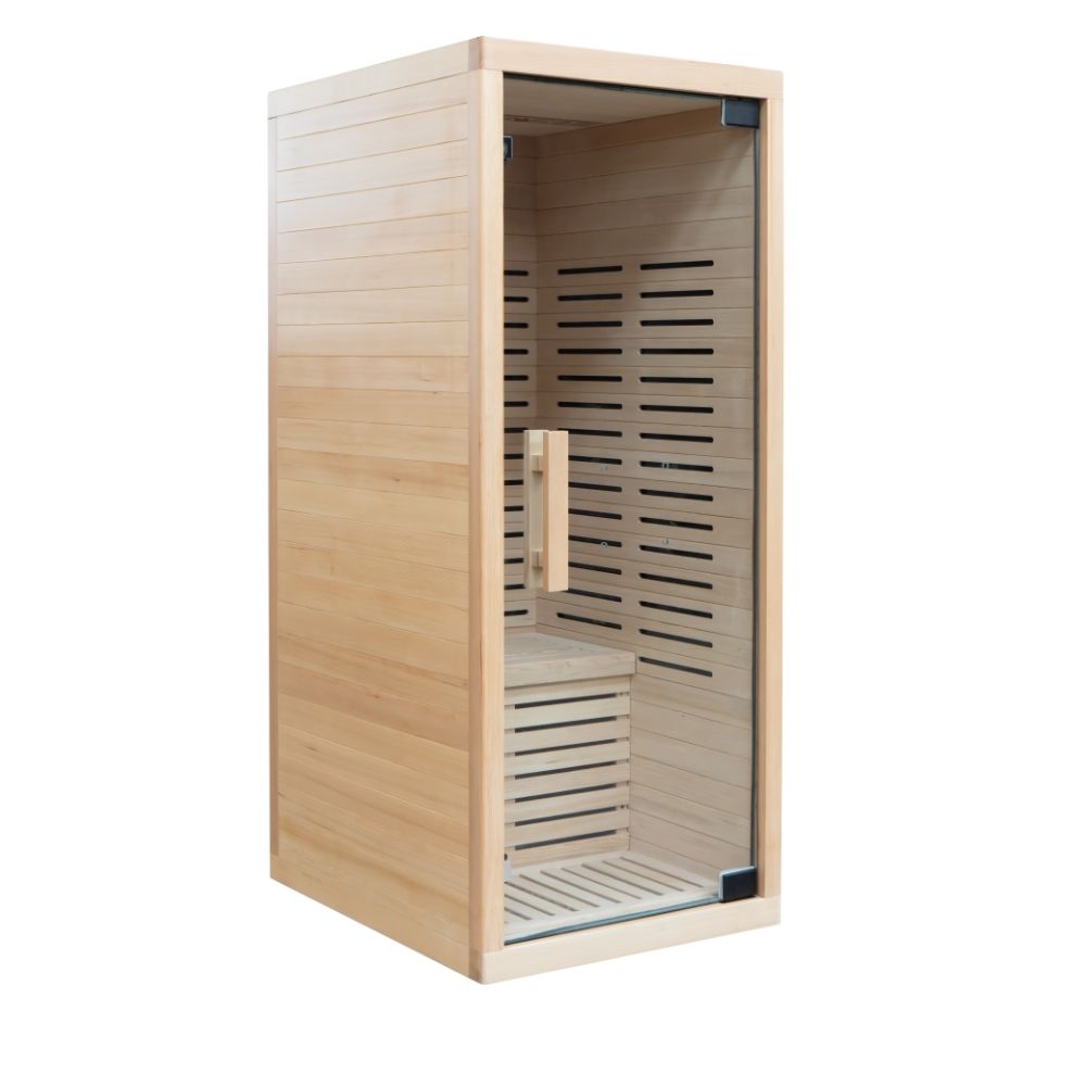 Single-Person Red-Light Infrared Sauna Cabin CSA-932 reference view 6