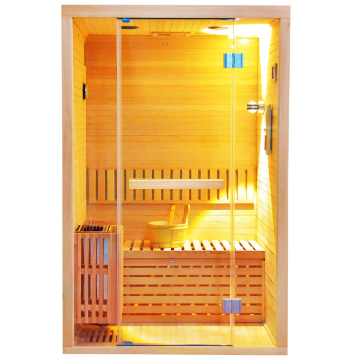 Two-Person Indoor Sauna with 3 kW Heater product image