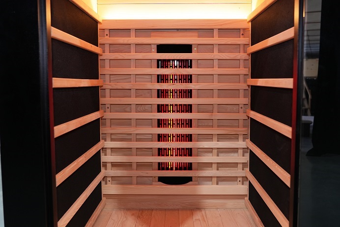 Slim One-Person Infrared and Red-Light Sauna CSA-952 reference view 2