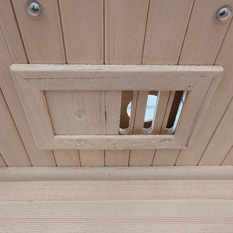 One-Person Hemlock Infrared Sauna with 90 cm Width CSA-953 reference view 6