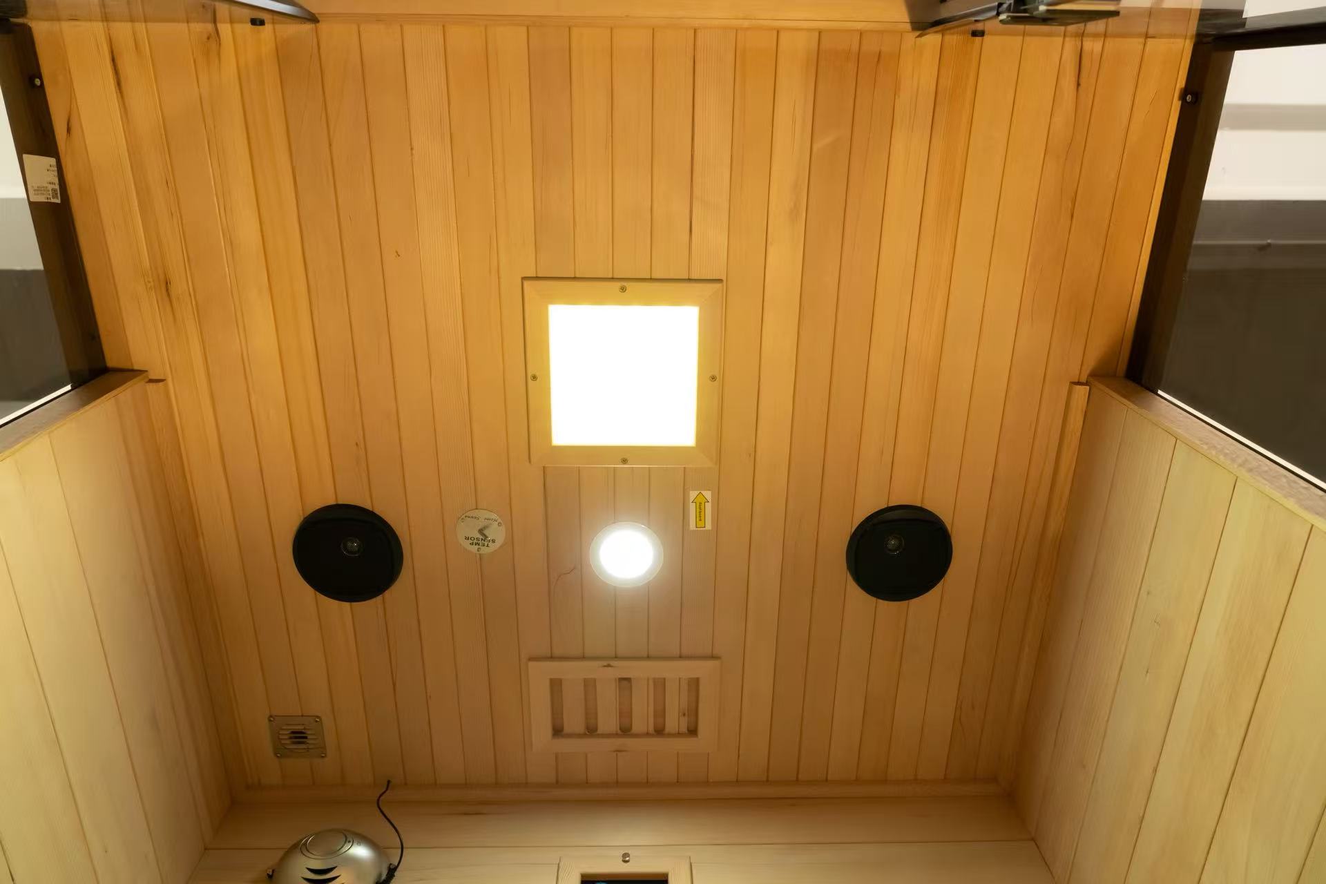 Smart-Control Infrared Sauna with Side-Glass Panels CSA-956 reference view 6