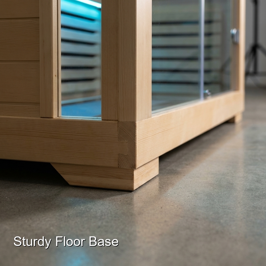 Panoramic Infrared Sauna with Wraparound Glass Corner CSA-973 reference view 2