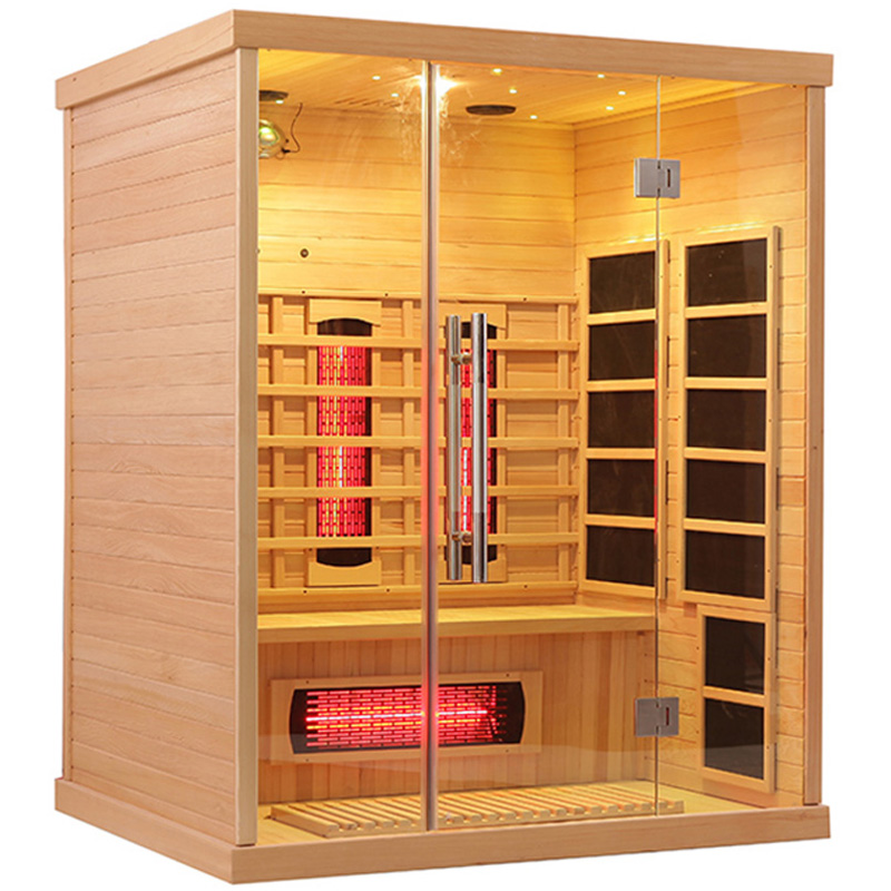 Two-Person Infrared Sauna with Carbon and Ceramic Emitters product image