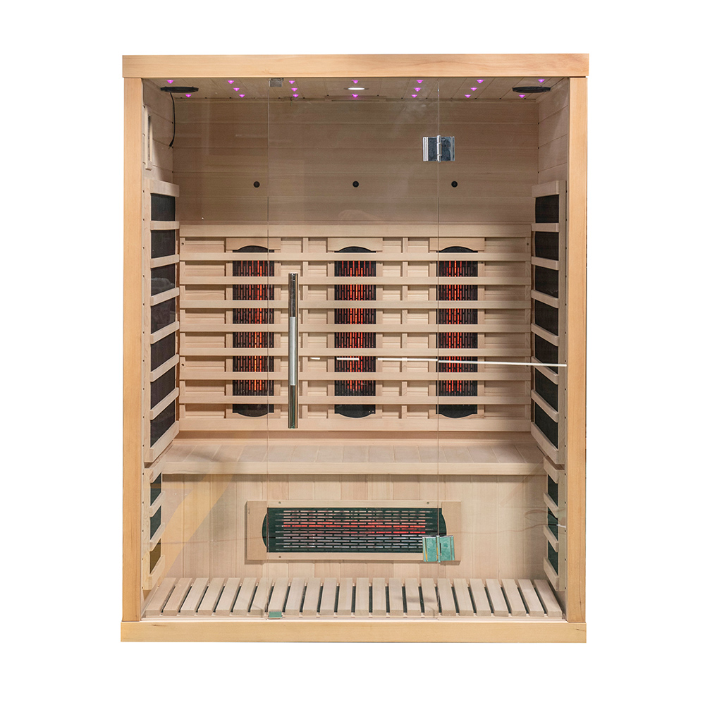 Two-Person Infrared Sauna with Carbon and Ceramic Emitters CSA-979 reference view 3