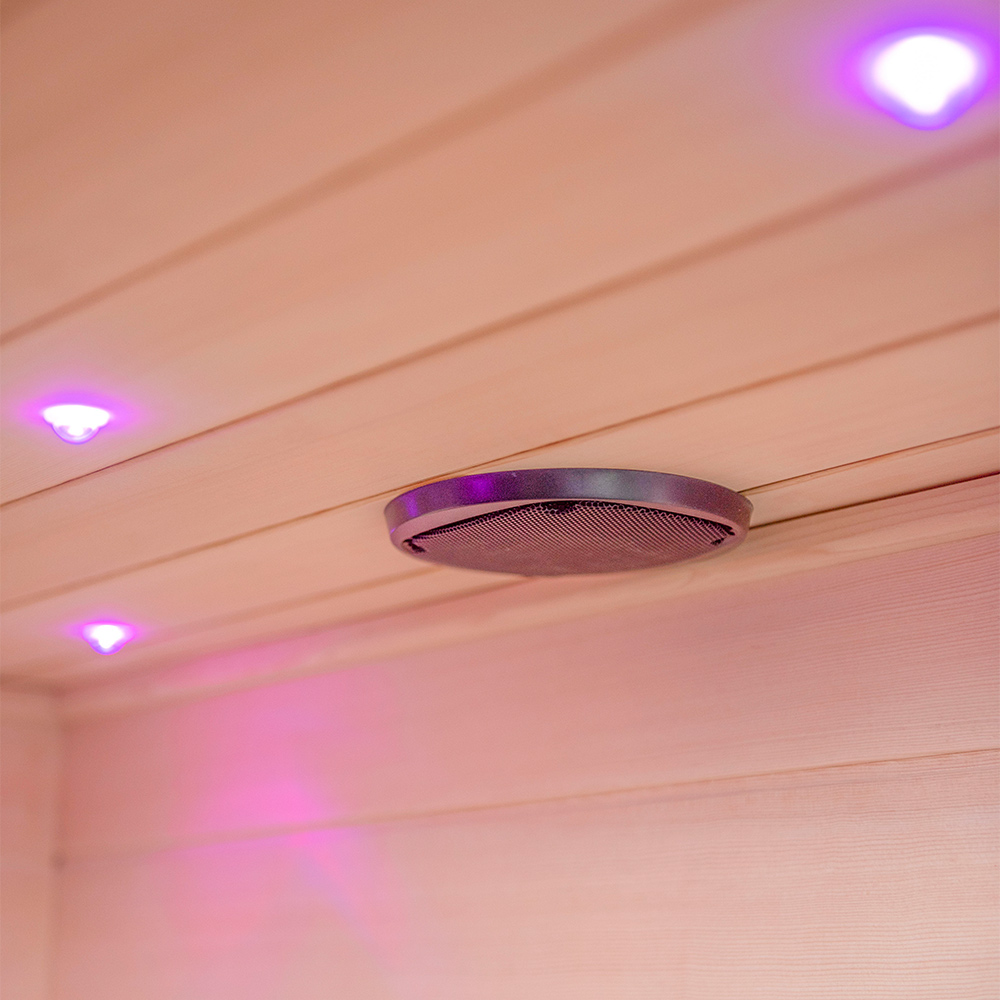Two-Person Infrared Sauna with Carbon and Ceramic Emitters CSA-979 reference view 6