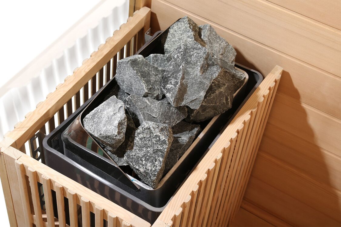 Sauna and Shower Combination Cabin with Dual Glass Bays CSA-980 reference view 5