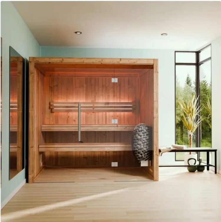 4-6 Person Indoor Sauna Cabin with Feature Wall product image
