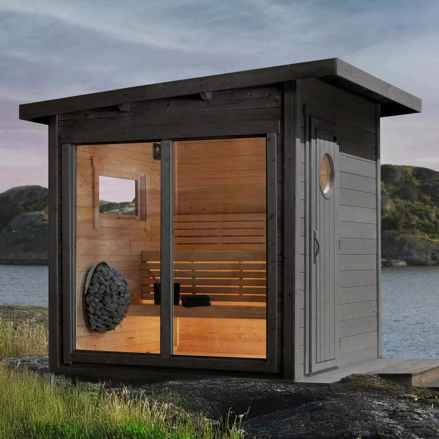 Commercial Outdoor Sauna Room for Homestay Projects product image