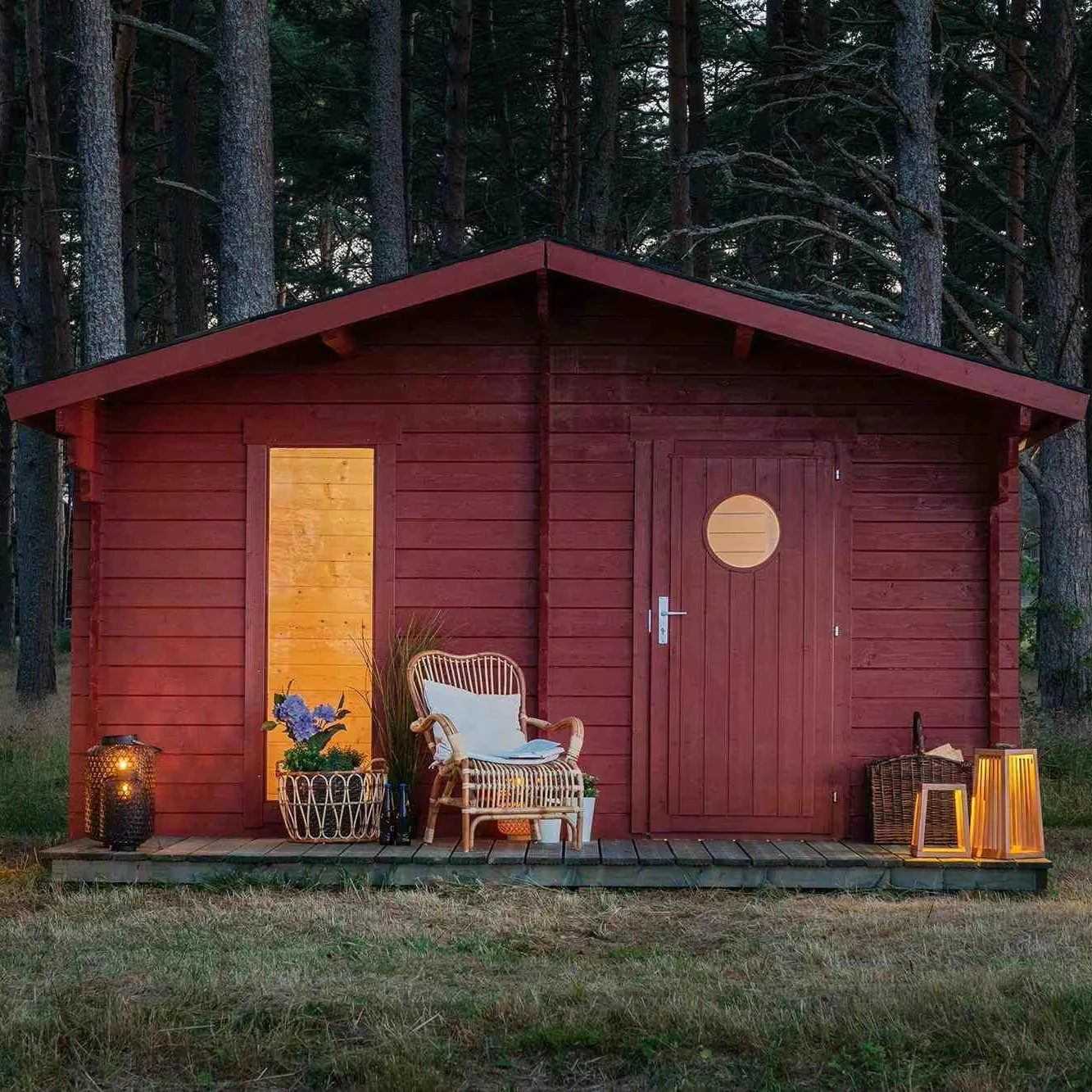 Custom Size Outdoor Infrared Sauna Cabin product image